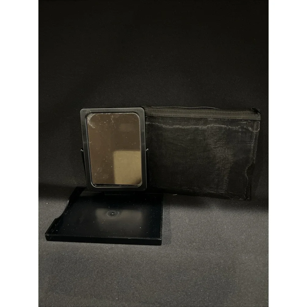 Mary Kay Black Make Up Mirror With Travel Case Party Consultant New